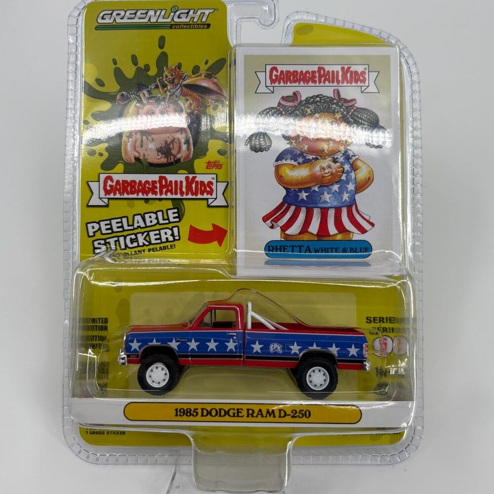 Greenlight Collectibles Garbage Pail Kids 1985 Dodge Ram D-250